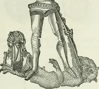 An illustration from Description de l'abbaye du Mont Saint-Michel et de ses abords : précédée d'une notice historique (1877)