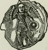 An illustration from Description de l'abbaye du Mont Saint-Michel et de ses abords : précédée d'une notice historique (1877)