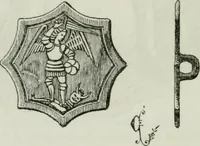 An illustration from Description de l'abbaye du Mont Saint-Michel et de ses abords : précédée d'une notice historique (1877)