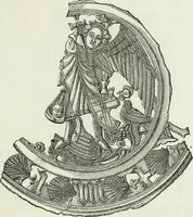 An illustration from Description de l'abbaye du Mont Saint-Michel et de ses abords : précédée d'une notice historique (1877)