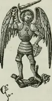 An illustration from Description de l'abbaye du Mont Saint-Michel et de ses abords : précédée d'une notice historique (1877)