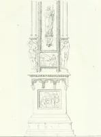 An illustration from Description de la cathédrale de Milan : accompagnée d'observations historiques et critiques sur sa construction et sur les monumens d'art dont elle est enrichie (1823)