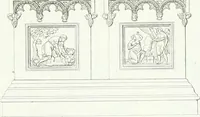 An illustration from Description de la cathédrale de Milan : accompagnée d'observations historiques et critiques sur sa construction et sur les monumens d'art dont elle est enrichie (1823)