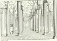An illustration from Description de la cathédrale de Milan : accompagnée d'observations historiques et critiques sur sa construction et sur les monumens d'art dont elle est enrichie (1823)