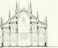 An illustration from Description de la cathédrale de Milan : accompagnée d'observations historiques et critiques sur sa construction et sur les monumens d'art dont elle est enrichie (1823)