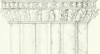 An illustration from Description de la cathédrale de Milan : accompagnée d'observations historiques et critiques sur sa construction et sur les monumens d'art dont elle est enrichie (1823)