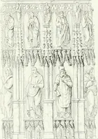 An illustration from Description de la cathédrale de Milan : accompagnée d'observations historiques et critiques sur sa construction et sur les monumens d'art dont elle est enrichie (1823)