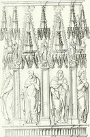 An illustration from Description de la cathédrale de Milan : accompagnée d'observations historiques et critiques sur sa construction et sur les monumens d'art dont elle est enrichie (1823)