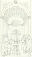 An illustration from Description de la cathédrale de Milan : accompagnée d'observations historiques et critiques sur sa construction et sur les monumens d'art dont elle est enrichie (1823)