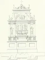 An illustration from Description de la cathédrale de Milan : accompagnée d'observations historiques et critiques sur sa construction et sur les monumens d'art dont elle est enrichie (1823)