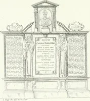 An illustration from Description de la cathédrale de Milan : accompagnée d'observations historiques et critiques sur sa construction et sur les monumens d'art dont elle est enrichie (1823)