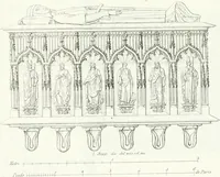 An illustration from Description de la cathédrale de Milan : accompagnée d'observations historiques et critiques sur sa construction et sur les monumens d'art dont elle est enrichie (1823)