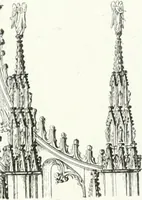 An illustration from Description de la cathédrale de Milan : accompagnée d'observations historiques et critiques sur sa construction et sur les monumens d'art dont elle est enrichie (1823)