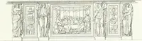 An illustration from Description de la cathédrale de Milan : accompagnée d'observations historiques et critiques sur sa construction et sur les monumens d'art dont elle est enrichie (1823)