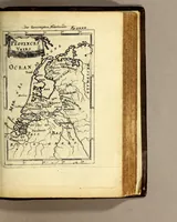 An illustration from Description de l'univers, : contenant les differents systemes du monde, les cartes generales & particulieres de la geographie ancienne & moderne : les plans & les profils des principales villes & des autres lieux plus considerables de la terre; avec les portraits des souverains qui y commandent, leurs blasons, titres & livrées : et les mœurs, religions, gouvernemens & divers habillemens de chaque nation. Dediée au roy. (1685)