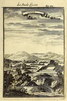 Picture 31 of 32 from Description de l'univers, : contenant les differents systemes du monde, les cartes generales & particulieres de la geographie ancienne & moderne : les plans & les profils des principales villes & des autres lieux plus considerables de la terre; avec les portraits des souverains qui y commandent, leurs blasons, titres & livrées : et les mœurs, religions, gouvernemens & divers habillemens de chaque nation. Dediée au roy. (1685), leaf 511
