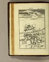 Picture 5 of 32 from Description de l'univers, : contenant les differents systemes du monde, les cartes generales & particulieres de la geographie ancienne & moderne : les plans & les profils des principales villes & des autres lieux plus considerables de la terre; avec les portraits des souverains qui y commandent, leurs blasons, titres & livrées : et les mœurs, religions, gouvernemens & divers habillemens de chaque nation. Dediée au roy. (1685), leaf 84