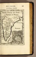 Picture 21 of 58 from Description de l'univers, : contenant les differents systêmes du monde, les cartes generales & particulieres de la geographie ancienne & moderne : les plans & les profils des principales villes & des autres lieux plus considerables de la terre ; avec les portraits des souverains qui y commandent, leurs blasons, titres & livrées : et les mœurs, religions, gouvernemens & divers habillemens de chaque nation. Dediee au roy. (1683), leaf 123