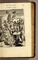 Picture 22 of 58 from Description de l'univers, : contenant les differents systêmes du monde, les cartes generales & particulieres de la geographie ancienne & moderne : les plans & les profils des principales villes & des autres lieux plus considerables de la terre ; avec les portraits des souverains qui y commandent, leurs blasons, titres & livrées : et les mœurs, religions, gouvernemens & divers habillemens de chaque nation. Dediee au roy. (1683), leaf 127