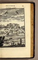 Picture 34 of 58 from Description de l'univers, : contenant les differents systêmes du monde, les cartes generales & particulieres de la geographie ancienne & moderne : les plans & les profils des principales villes & des autres lieux plus considerables de la terre ; avec les portraits des souverains qui y commandent, leurs blasons, titres & livrées : et les mœurs, religions, gouvernemens & divers habillemens de chaque nation. Dediee au roy. (1683), leaf 189