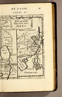 Picture 8 of 58 from Description de l'univers, : contenant les differents systêmes du monde, les cartes generales & particulieres de la geographie ancienne & moderne : les plans & les profils des principales villes & des autres lieux plus considerables de la terre ; avec les portraits des souverains qui y commandent, leurs blasons, titres & livrées : et les mœurs, religions, gouvernemens & divers habillemens de chaque nation. Dediee au roy. (1683), leaf 43