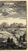 Picture 9 of 58 from Description de l'univers, : contenant les differents systêmes du monde, les cartes generales & particulieres de la geographie ancienne & moderne : les plans & les profils des principales villes & des autres lieux plus considerables de la terre ; avec les portraits des souverains qui y commandent, leurs blasons, titres & livrées : et les mœurs, religions, gouvernemens & divers habillemens de chaque nation. Dediee au roy. (1683), leaf 49