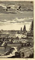 Picture 14 of 58 from Description de l'univers, : contenant les differents systêmes du monde, les cartes generales & particulieres de la geographie ancienne & moderne : les plans & les profils des principales villes & des autres lieux plus considerables de la terre ; avec les portraits des souverains qui y commandent, leurs blasons, titres & livrées : et les mœurs, religions, gouvernemens & divers habillemens de chaque nation. Dediee au roy. (1683), leaf 83