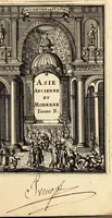 Picture 2 of 58 from Description de l'univers, : contenant les differents systêmes du monde, les cartes generales & particulieres de la geographie ancienne & moderne : les plans & les profils des principales villes & des autres lieux plus considerables de la terre ; avec les portraits des souverains qui y commandent, leurs blasons, titres & livrées : et les mœurs, religions, gouvernemens & divers habillemens de chaque nation. Dediee au roy. (1683), leaf 9