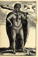 Picture 21 of 51 from Description de l'univers, : contenant les differents systêmes du monde, les cartes generales & particulieres de la geographie ancienne & moderne : les plans & les profils des principales villes & des autres lieux plus considerables de la terre ; avec les portraits des souverains qui y commandent, leurs blasons, titres & livrées : et les mœurs, religions, gouvernemens & divers habillemens de chaque nation. Dediee au roy. (1683), leaf 135