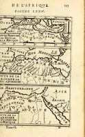 Picture 32 of 51 from Description de l'univers, : contenant les differents systêmes du monde, les cartes generales & particulieres de la geographie ancienne & moderne : les plans & les profils des principales villes & des autres lieux plus considerables de la terre ; avec les portraits des souverains qui y commandent, leurs blasons, titres & livrées : et les mœurs, religions, gouvernemens & divers habillemens de chaque nation. Dediee au roy. (1683), leaf 209