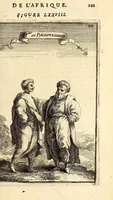 Picture 34 of 51 from Description de l'univers, : contenant les differents systêmes du monde, les cartes generales & particulieres de la geographie ancienne & moderne : les plans & les profils des principales villes & des autres lieux plus considerables de la terre ; avec les portraits des souverains qui y commandent, leurs blasons, titres & livrées : et les mœurs, religions, gouvernemens & divers habillemens de chaque nation. Dediee au roy. (1683), leaf 217
