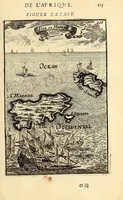 Picture 38 of 51 from Description de l'univers, : contenant les differents systêmes du monde, les cartes generales & particulieres de la geographie ancienne & moderne : les plans & les profils des principales villes & des autres lieux plus considerables de la terre ; avec les portraits des souverains qui y commandent, leurs blasons, titres & livrées : et les mœurs, religions, gouvernemens & divers habillemens de chaque nation. Dediee au roy. (1683), leaf 233