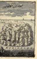 Picture 50 of 51 from Description de l'univers, : contenant les differents systêmes du monde, les cartes generales & particulieres de la geographie ancienne & moderne : les plans & les profils des principales villes & des autres lieux plus considerables de la terre ; avec les portraits des souverains qui y commandent, leurs blasons, titres & livrées : et les mœurs, religions, gouvernemens & divers habillemens de chaque nation. Dediee au roy. (1683), leaf 287