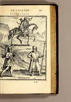 Picture 30 of 61 from Description de l'univers, : contenant les differents systêmes du monde, les cartes generales & particulieres de la geographie ancienne & moderne : les plans & les profils des principales villes & des autres lieux plus considerables de la terre ; avec les portraits des souverains qui y commandent, leurs blasons, titres & livrées : et les mœurs, religions, gouvernemens & divers habillemens de chaque nation. Dediee au roy. (1683), leaf 185