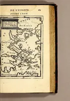 Picture 31 of 61 from Description de l'univers, : contenant les differents systêmes du monde, les cartes generales & particulieres de la geographie ancienne & moderne : les plans & les profils des principales villes & des autres lieux plus considerables de la terre ; avec les portraits des souverains qui y commandent, leurs blasons, titres & livrées : et les mœurs, religions, gouvernemens & divers habillemens de chaque nation. Dediee au roy. (1683), leaf 187