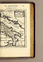 Picture 40 of 61 from Description de l'univers, : contenant les differents systêmes du monde, les cartes generales & particulieres de la geographie ancienne & moderne : les plans & les profils des principales villes & des autres lieux plus considerables de la terre ; avec les portraits des souverains qui y commandent, leurs blasons, titres & livrées : et les mœurs, religions, gouvernemens & divers habillemens de chaque nation. Dediee au roy. (1683), leaf 239