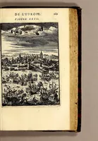 Picture 50 of 61 from Description de l'univers, : contenant les differents systêmes du monde, les cartes generales & particulieres de la geographie ancienne & moderne : les plans & les profils des principales villes & des autres lieux plus considerables de la terre ; avec les portraits des souverains qui y commandent, leurs blasons, titres & livrées : et les mœurs, religions, gouvernemens & divers habillemens de chaque nation. Dediee au roy. (1683), leaf 287