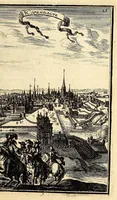 Picture 7 of 61 from Description de l'univers, : contenant les differents systêmes du monde, les cartes generales & particulieres de la geographie ancienne & moderne : les plans & les profils des principales villes & des autres lieux plus considerables de la terre ; avec les portraits des souverains qui y commandent, leurs blasons, titres & livrées : et les mœurs, religions, gouvernemens & divers habillemens de chaque nation. Dediee au roy. (1683), leaf 43