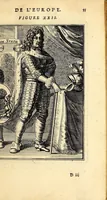 Picture 11 of 61 from Description de l'univers, : contenant les differents systêmes du monde, les cartes generales & particulieres de la geographie ancienne & moderne : les plans & les profils des principales villes & des autres lieux plus considerables de la terre ; avec les portraits des souverains qui y commandent, leurs blasons, titres & livrées : et les mœurs, religions, gouvernemens & divers habillemens de chaque nation. Dediee au roy. (1683), leaf 73