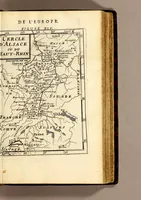 Picture 16 of 56 from Description de l'univers, : contenant les differents systêmes du monde, les cartes generales & particulieres de la geographie ancienne & moderne : les plans & les profils des principales villes & des autres lieux plus considerables de la terre ; avec les portraits des souverains qui y commandent, leurs blasons, titres & livrées : et les mœurs, religions, gouvernemens & divers habillemens de chaque nation. Dediee au roy. (1683), leaf 115