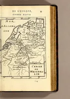 Picture 17 of 56 from Description de l'univers, : contenant les differents systêmes du monde, les cartes generales & particulieres de la geographie ancienne & moderne : les plans & les profils des principales villes & des autres lieux plus considerables de la terre ; avec les portraits des souverains qui y commandent, leurs blasons, titres & livrées : et les mœurs, religions, gouvernemens & divers habillemens de chaque nation. Dediee au roy. (1683), leaf 121