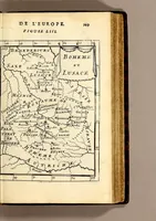 Picture 21 of 56 from Description de l'univers, : contenant les differents systêmes du monde, les cartes generales & particulieres de la geographie ancienne & moderne : les plans & les profils des principales villes & des autres lieux plus considerables de la terre ; avec les portraits des souverains qui y commandent, leurs blasons, titres & livrées : et les mœurs, religions, gouvernemens & divers habillemens de chaque nation. Dediee au roy. (1683), leaf 145