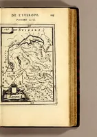 Picture 23 of 56 from Description de l'univers, : contenant les differents systêmes du monde, les cartes generales & particulieres de la geographie ancienne & moderne : les plans & les profils des principales villes & des autres lieux plus considerables de la terre ; avec les portraits des souverains qui y commandent, leurs blasons, titres & livrées : et les mœurs, religions, gouvernemens & divers habillemens de chaque nation. Dediee au roy. (1683), leaf 161