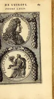 Picture 31 of 56 from Description de l'univers, : contenant les differents systêmes du monde, les cartes generales & particulieres de la geographie ancienne & moderne : les plans & les profils des principales villes & des autres lieux plus considerables de la terre ; avec les portraits des souverains qui y commandent, leurs blasons, titres & livrées : et les mœurs, religions, gouvernemens & divers habillemens de chaque nation. Dediee au roy. (1683), leaf 225
