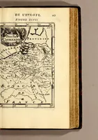 Picture 36 of 56 from Description de l'univers, : contenant les differents systêmes du monde, les cartes generales & particulieres de la geographie ancienne & moderne : les plans & les profils des principales villes & des autres lieux plus considerables de la terre ; avec les portraits des souverains qui y commandent, leurs blasons, titres & livrées : et les mœurs, religions, gouvernemens & divers habillemens de chaque nation. Dediee au roy. (1683), leaf 253