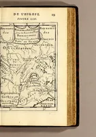 Picture 38 of 56 from Description de l'univers, : contenant les differents systêmes du monde, les cartes generales & particulieres de la geographie ancienne & moderne : les plans & les profils des principales villes & des autres lieux plus considerables de la terre ; avec les portraits des souverains qui y commandent, leurs blasons, titres & livrées : et les mœurs, religions, gouvernemens & divers habillemens de chaque nation. Dediee au roy. (1683), leaf 269