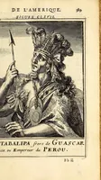 Picture 54 of 56 from Description de l'univers, : contenant les differents systêmes du monde, les cartes generales & particulieres de la geographie ancienne & moderne : les plans & les profils des principales villes & des autres lieux plus considerables de la terre ; avec les portraits des souverains qui y commandent, leurs blasons, titres & livrées : et les mœurs, religions, gouvernemens & divers habillemens de chaque nation. Dediee au roy. (1683), leaf 421