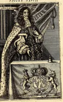 Picture 10 of 56 from Description de l'univers, : contenant les differents systêmes du monde, les cartes generales & particulieres de la geographie ancienne & moderne : les plans & les profils des principales villes & des autres lieux plus considerables de la terre ; avec les portraits des souverains qui y commandent, leurs blasons, titres & livrées : et les mœurs, religions, gouvernemens & divers habillemens de chaque nation. Dediee au roy. (1683), leaf 77