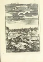 Picture 8 of 24 from Description de l'univers : contenant les differents systemes du monde, les cartes generales & particulieres de la geographie ancienne & moderne, les plans & les profils des principales villes & des autres lieux plus considerables de la Terre : avec les portraits des souverains qui y commandent, leurs blasons, titres & livrées : et les moeurs, religions, gouvernemens & divers habillemens de chaque nation (1685), leaf 97