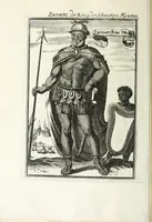 Picture 10 of 17 from Description de l'univers : contenant les differents systemes du monde, les cartes generales & particulieres de la geographie ancienne & moderne, les plans & les profils des principales villes & des autres lieux plus considerables de la Terre : avec les portraits des souverains qui y commandent, leurs blasons, titres & livrées : et les moeurs, religions, gouvernemens & divers habillemens de chaque nation (1685), leaf 220